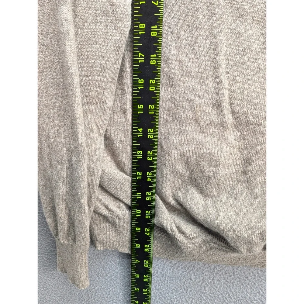 Saddles Men's Cashmere Collared Sweater Size XL Knit Long Sleeve Pullover Preppy